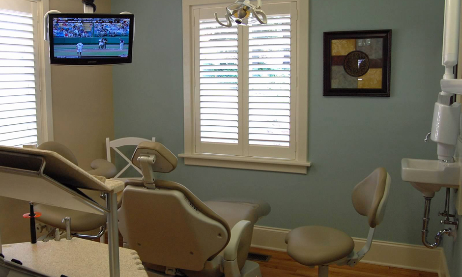 Modern dental operatory at Fort Hill Family Dentistry